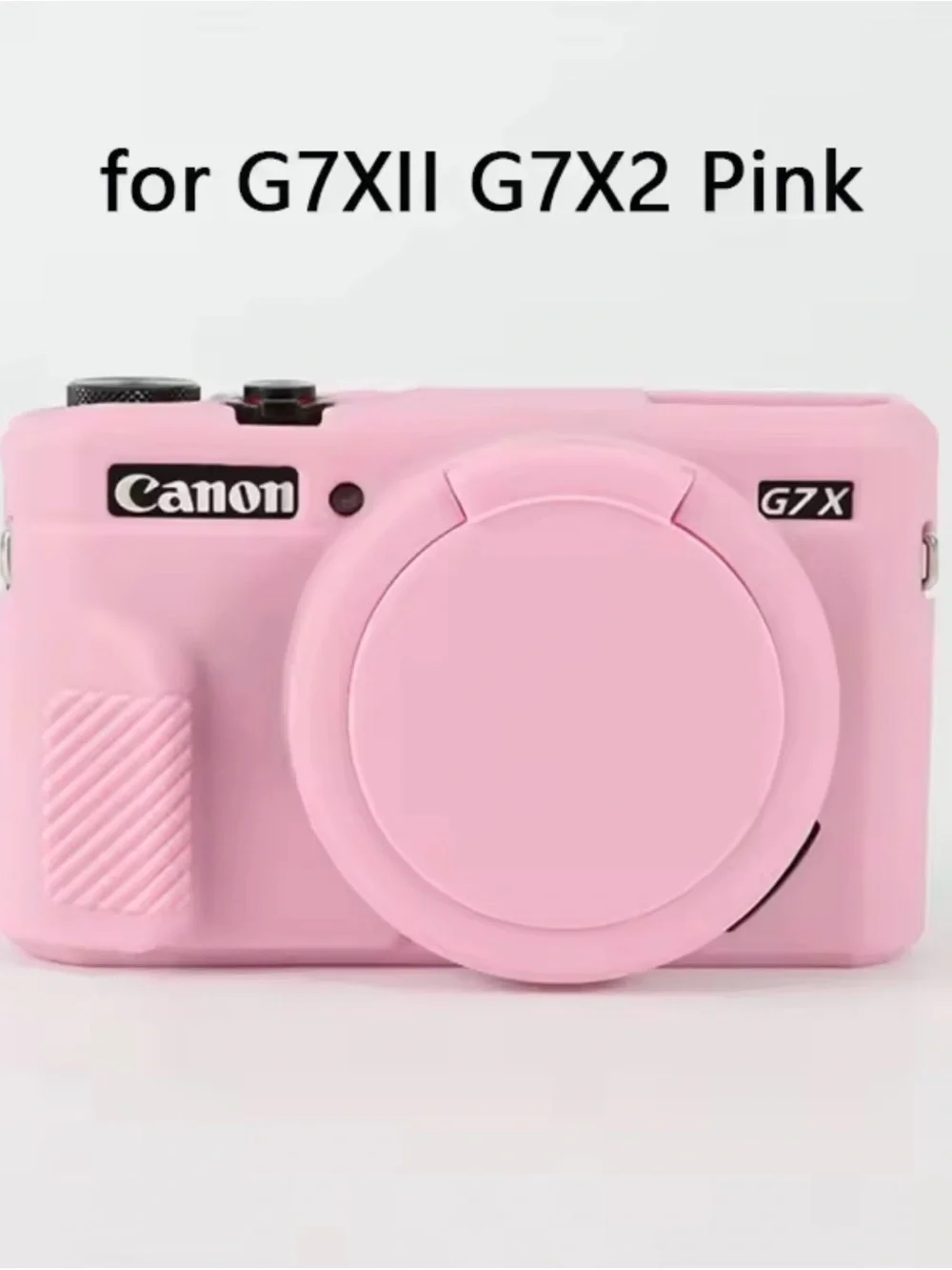Canon G7X Silicone Camera Skin in Black, Brown, Hot Pink, Light Pink